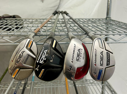 Wholesale Lot of 30 Golf Clubs - Cleveland Drives and Adams Hybrids-Next Round