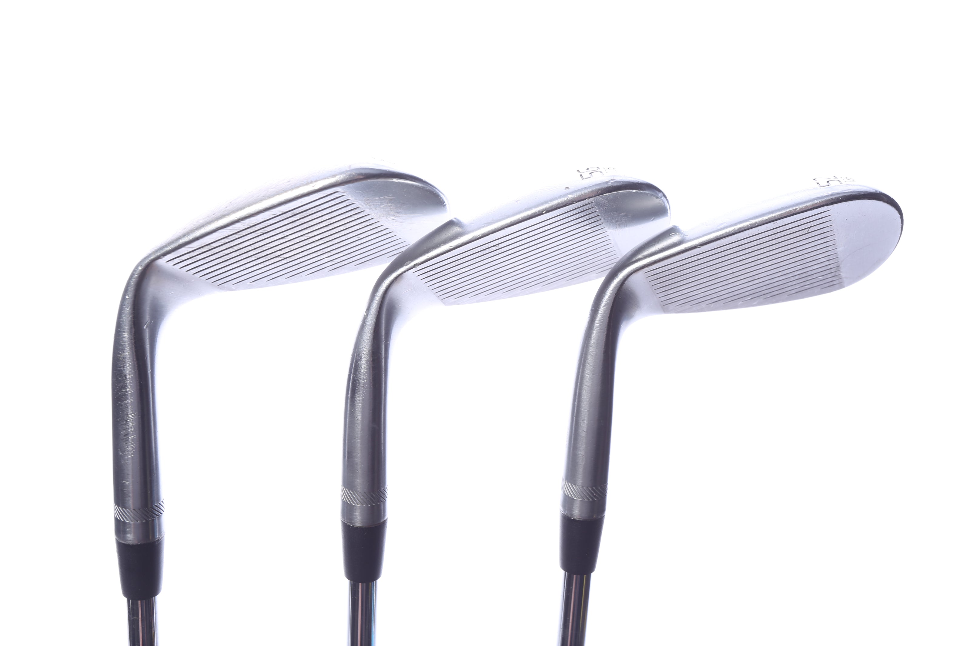 Used Titleist Vokey SM9 Tour Chrome Wedge Set - Right-Handed - 52*, 56*, 60* - Wedge Flex