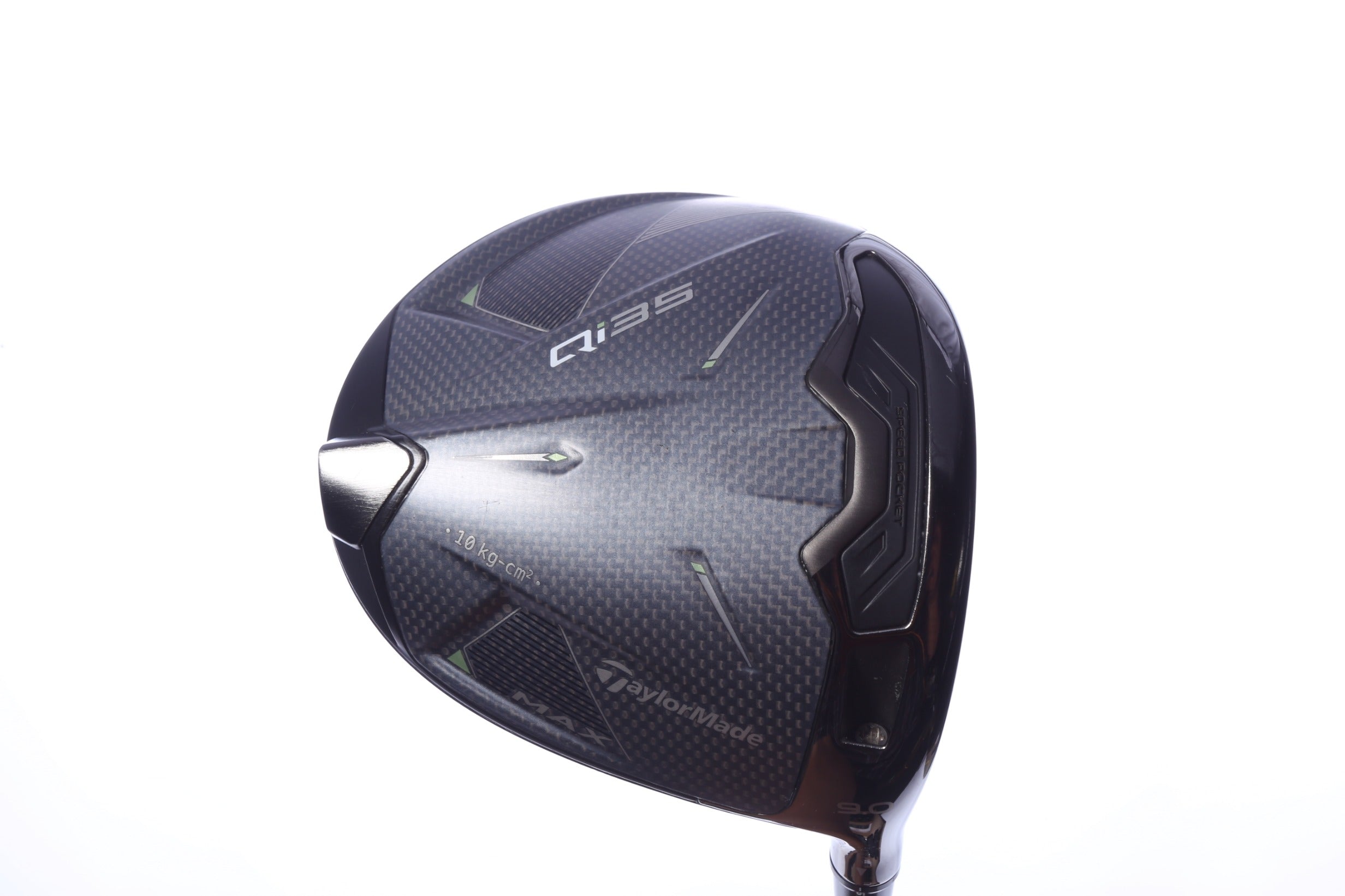 Used TaylorMade Qi35 MAX Driver - 9 Degrees - Stiff Flex Project X HZRDUS Smoke RDX - Right-Handed-Next Round
