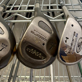 Wholesale Lot of 40 Golf Clubs - Cobra & Adams - Drivers & Woods-Next Round