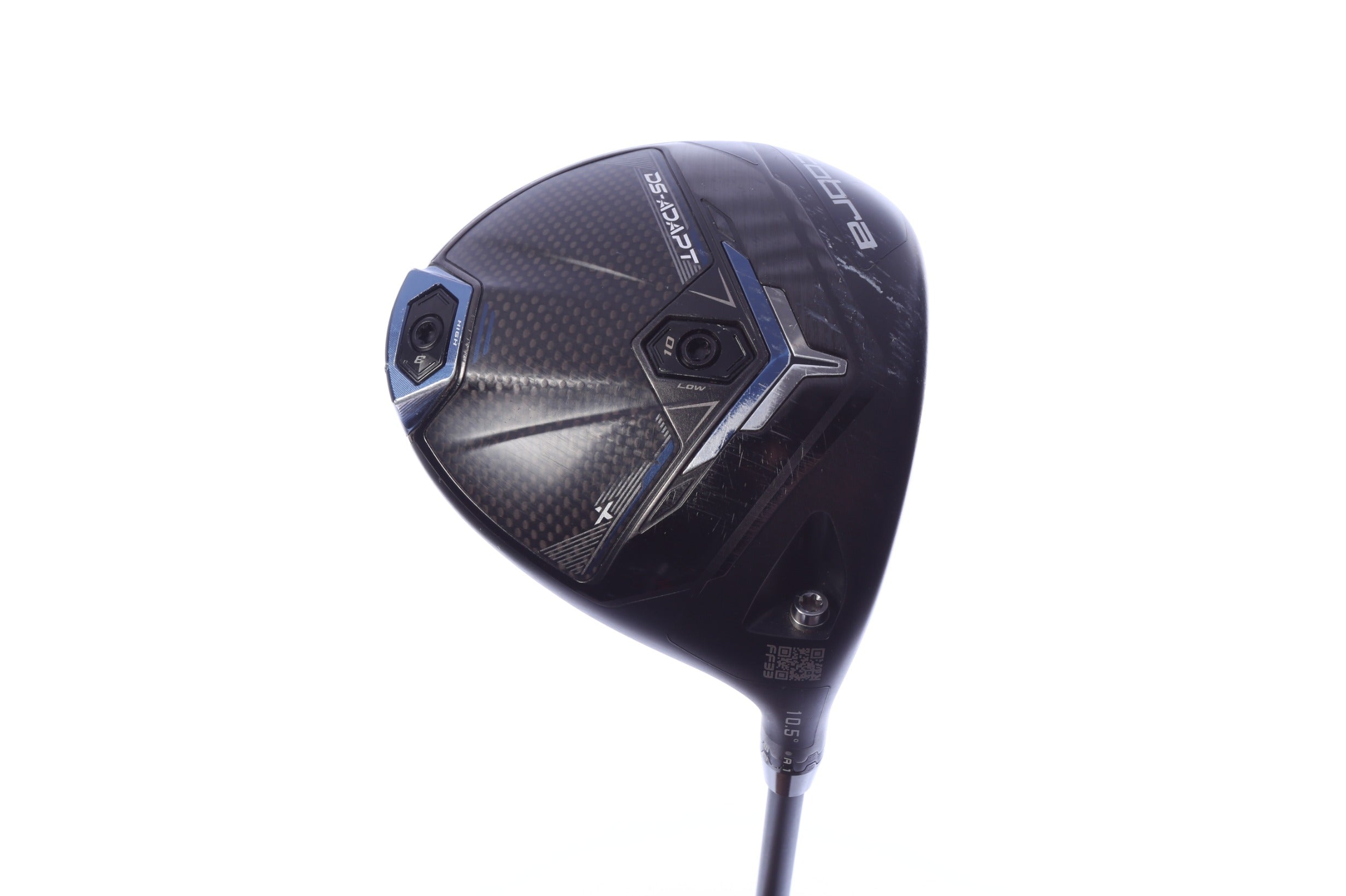 Used Cobra DS-ADAPT X Driver - 10.5 Degrees - Seniors Flex Mitsubishi Vanquish - Right-Handed