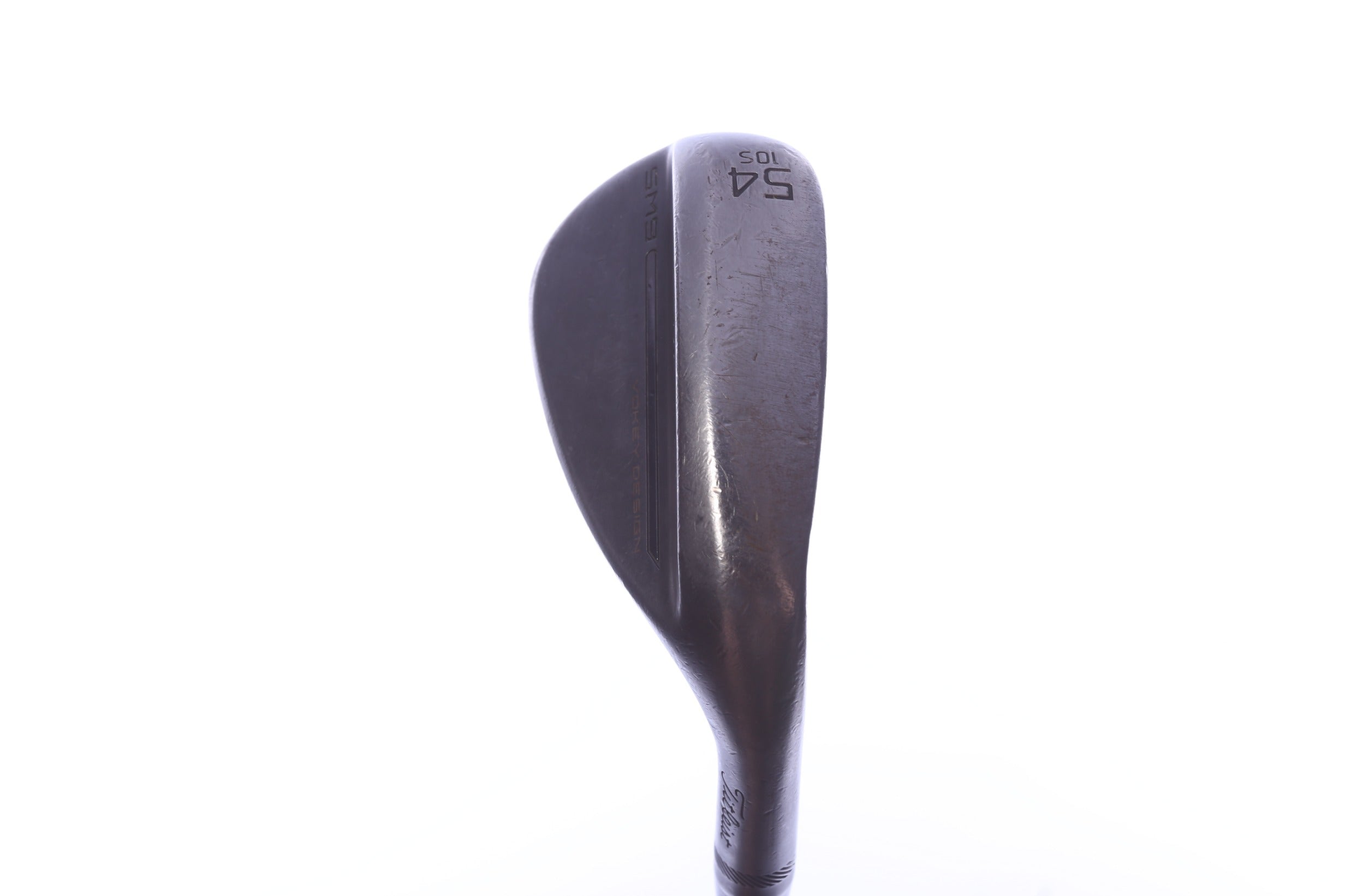 Used Titleist Vokey SM9 Jet Black Sand Wedge - Right-Handed - 54 Degrees - Wedge Flex