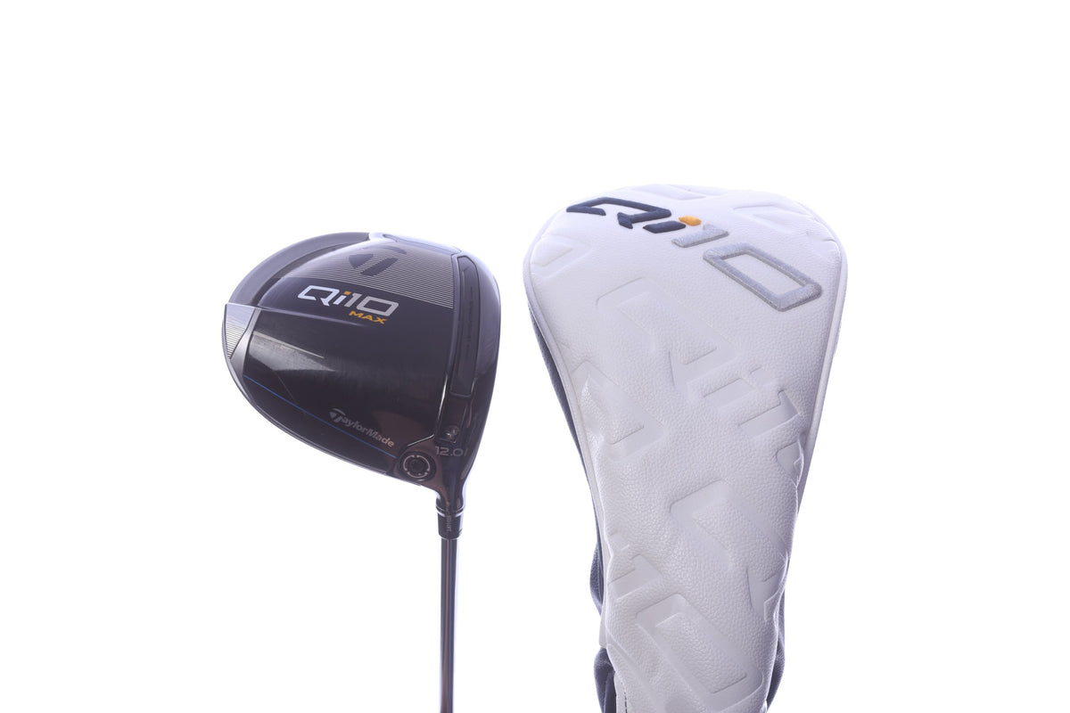 Used TaylorMade Qi10 MAX Driver - 12 Degrees - Regular Flex Mitsubishi Grand Bassara - Right-Handed