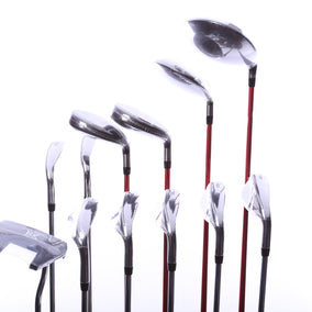 Used Callaway XR Complete Set - Right-Handed - 1W, 3W, 4H, 5H, 6-PW, AW, SW, Putter - Regular Flex-Next Round