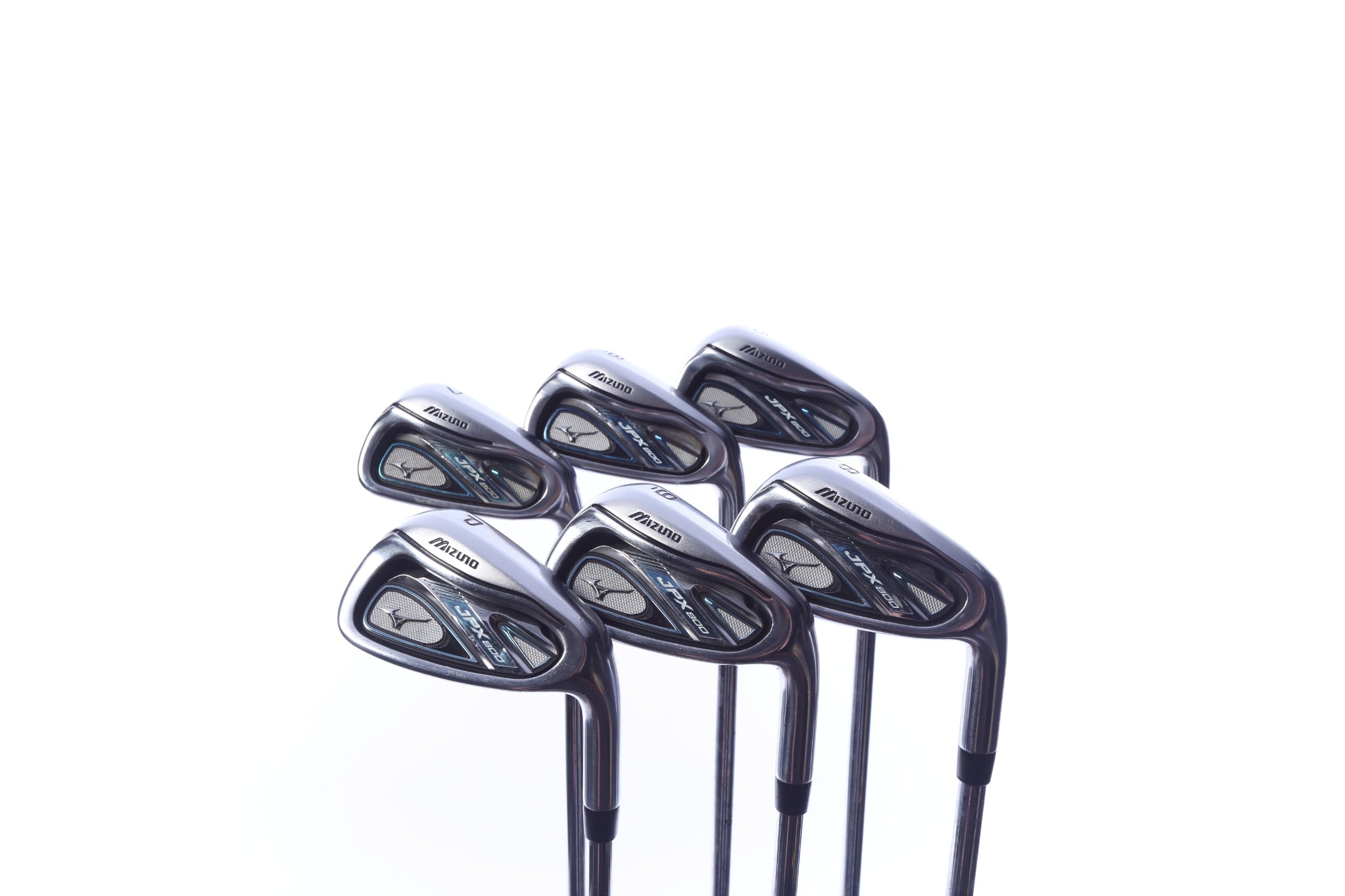 Used Mizuno JPX 800 Iron Set - Right-Handed - 5-PW - Stiff Flex