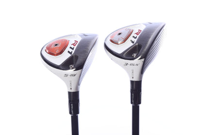 Used TaylorMade R11 Wood Set - Right-Handed - 3W, 5W - Stiff Flex