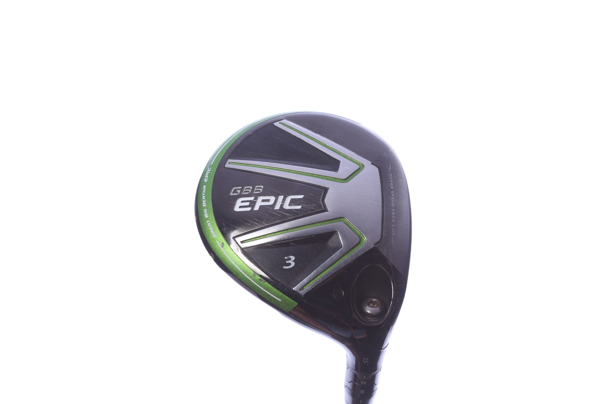 Used Callaway GBB Epic 3-Wood - Right-Handed - 15 Degrees - Extra Stiff Flex