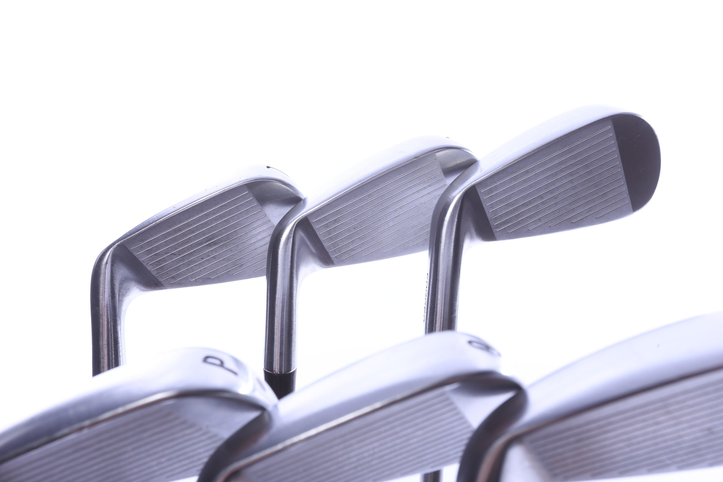 Used Callaway Apex Ti Fusion Plated Iron Set - Right-Handed - 5-PW - Stiff Flex