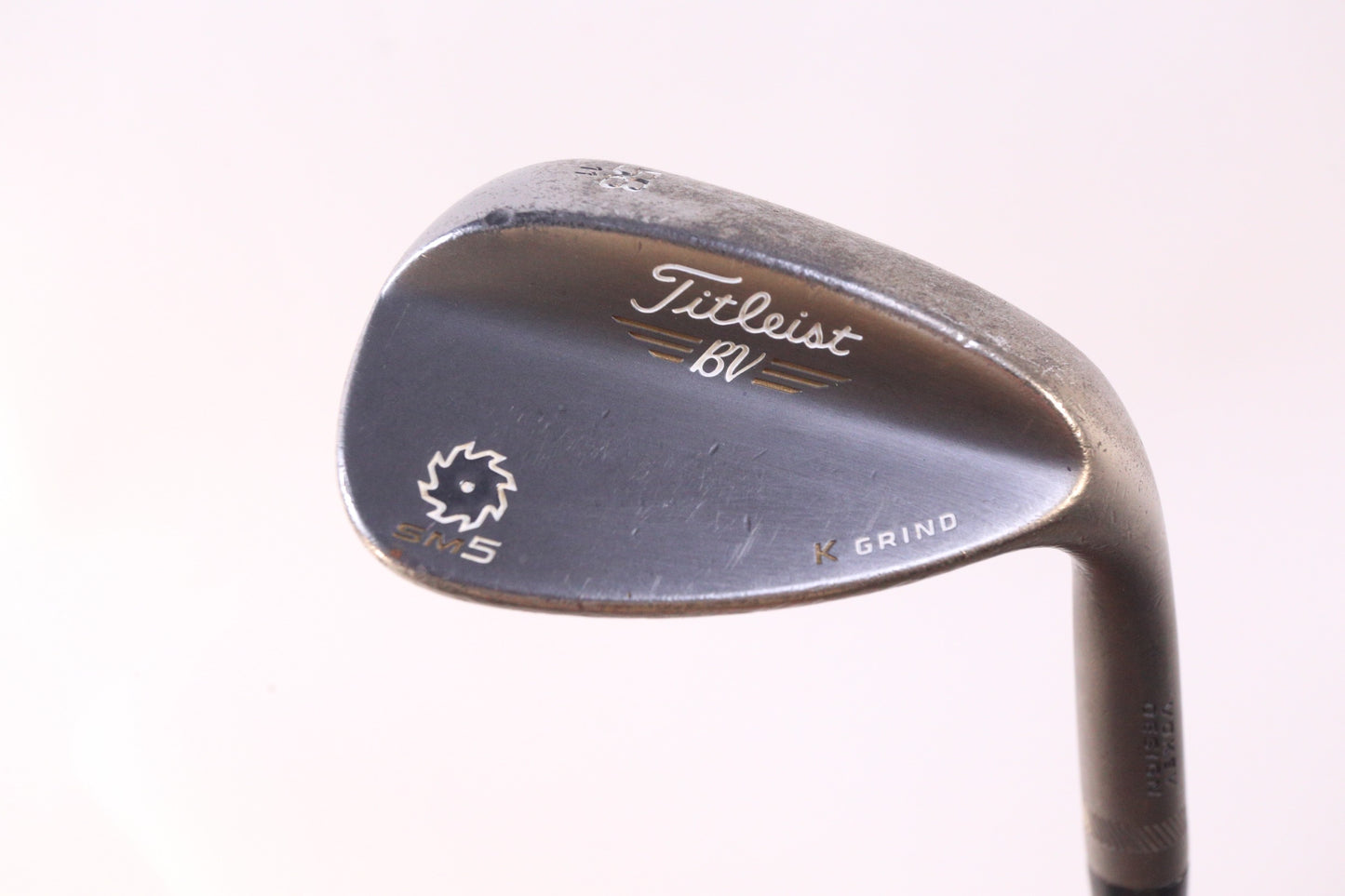 Used Titleist Vokey SM5 Raw Black K Grind Lob Wedge - Right-Handed - 58 Degrees - Stiff Flex-Next Round