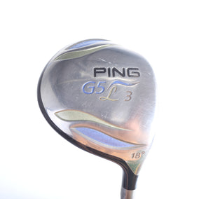 Used Ping G5 L 3-Wood - Right-Handed - 18 Degrees - Ladies Flex-Next Round