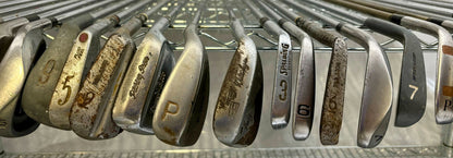 Wholesale Lot of 50 Golf Clubs - Assorted Single Irons and Wedges.-Next Round