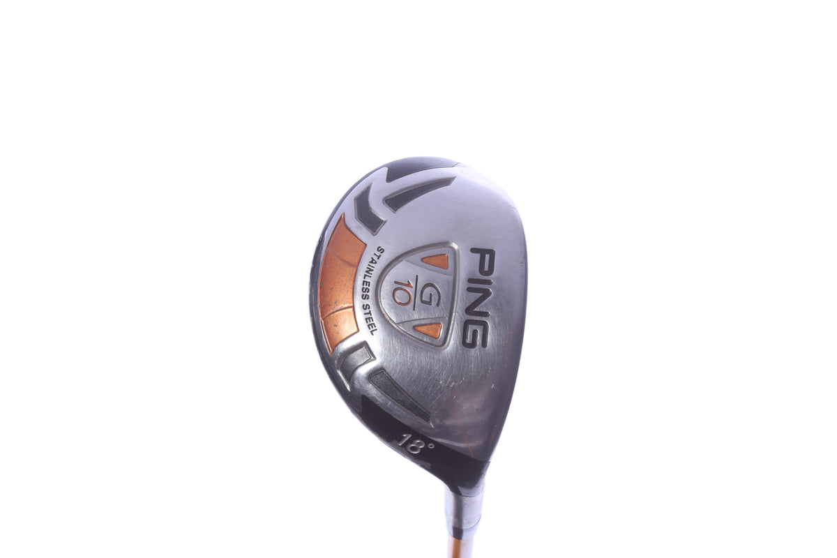 Used Ping G10 3H Hybrid - Right-Handed - 18 Degrees - Stiff Flex-Next Round