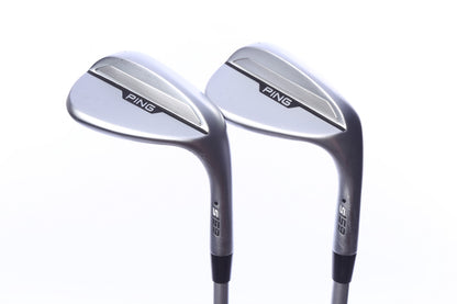 Used Ping s159 Chrome Wedge Set - Right-Handed - 54*, 58* - Seniors Flex