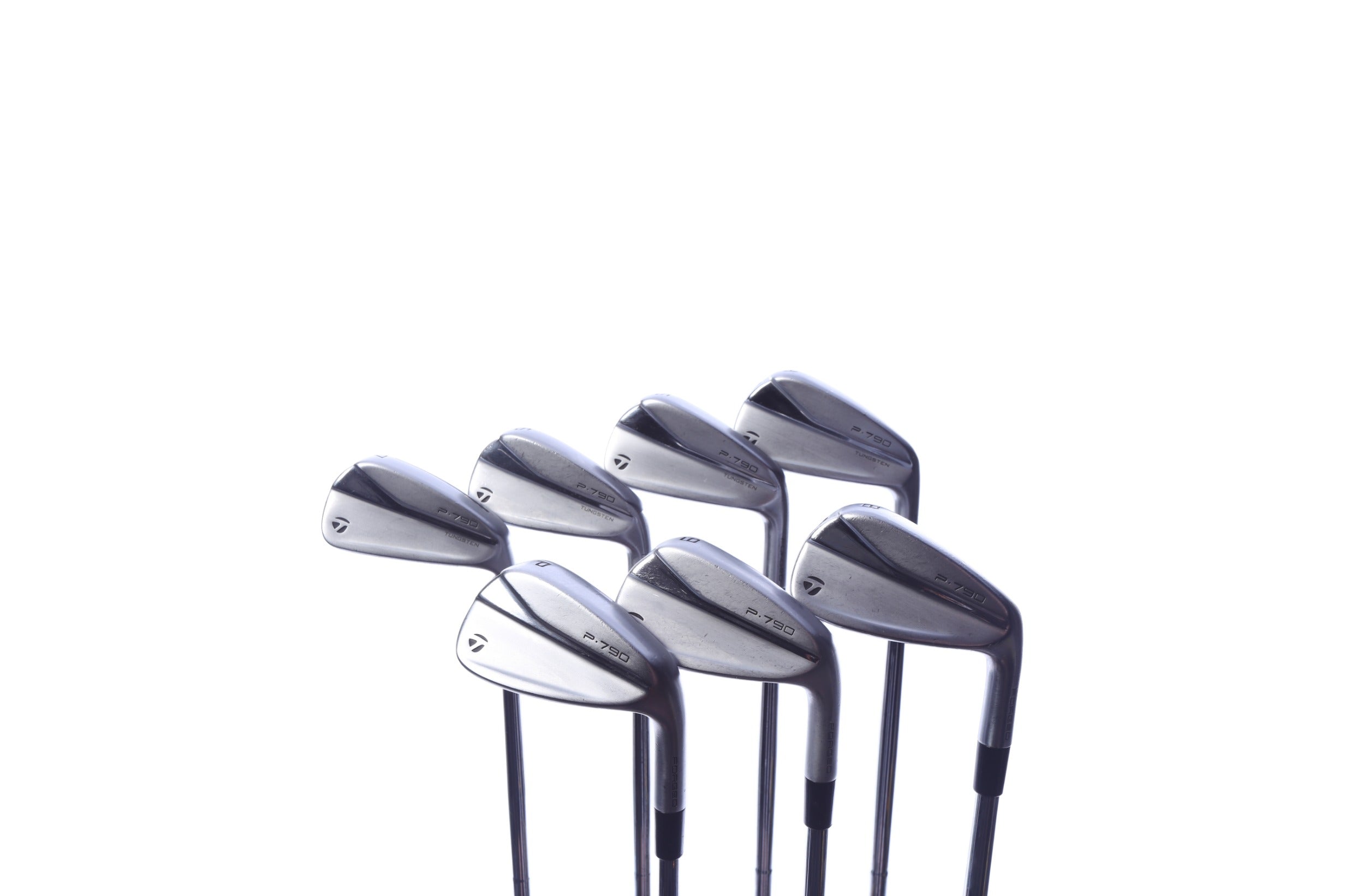 Used TaylorMade 2021 P790 Iron Set - Right-Handed - 4-PW - Extra Stiff Flex