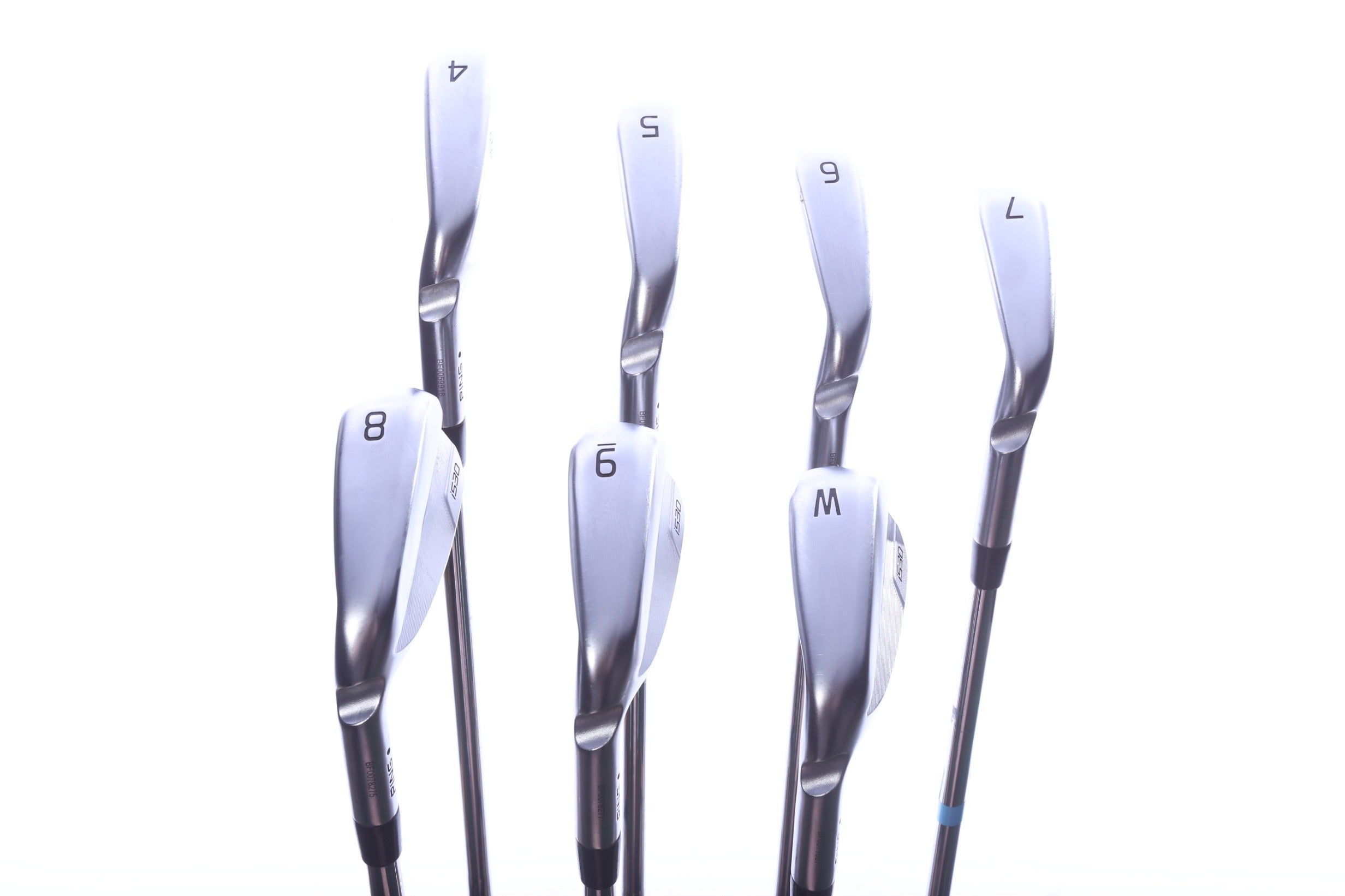 Used Ping i530 Iron Set - Left-Handed - 4-PW - Stiff Flex