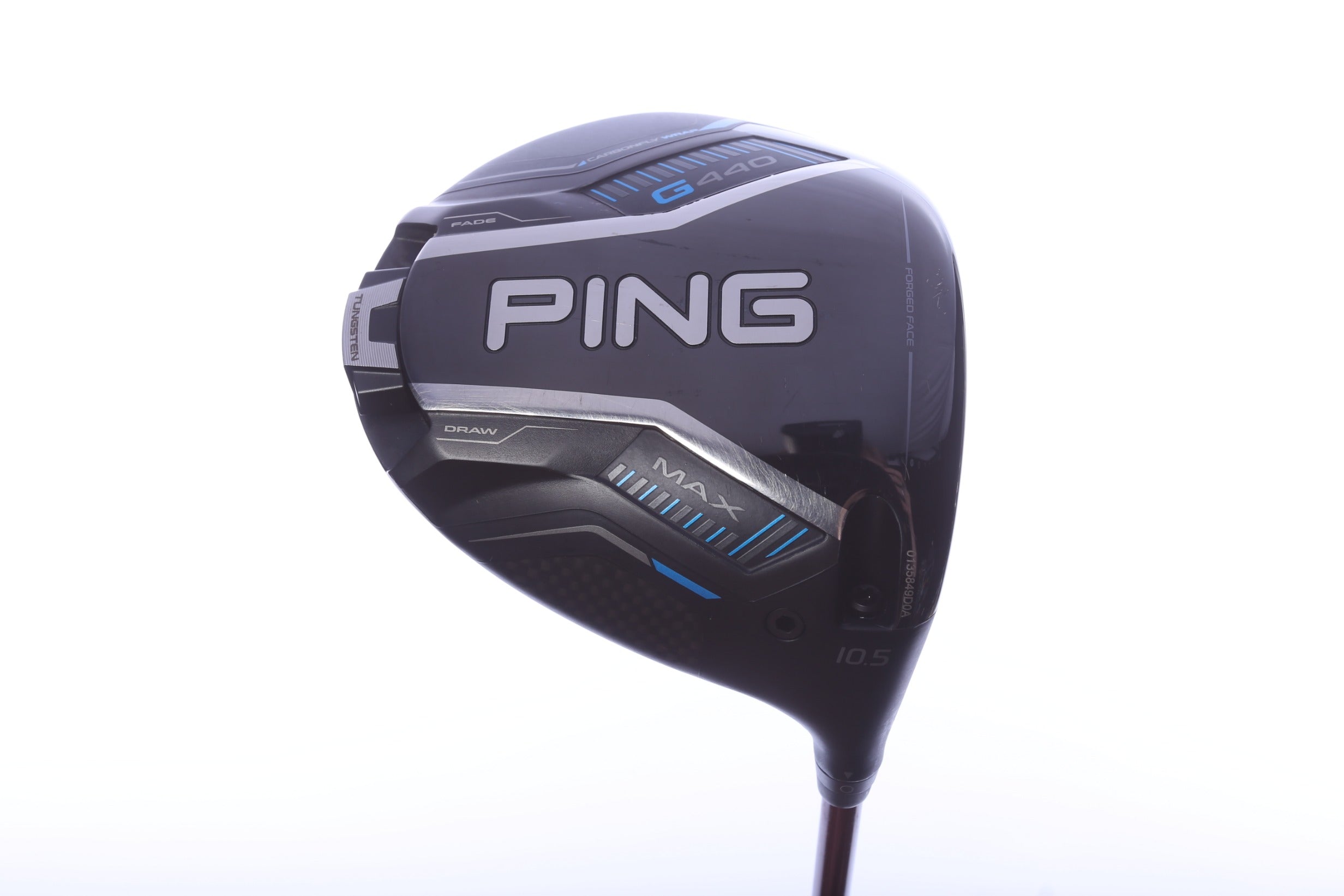 Used Ping G440 MAX Driver - 10.5 Degrees - Stiff Flex Project X DENALI Red - Right-Handed
