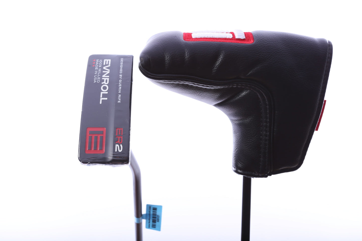 Used Evnroll ER2 Black MidBlade Putter - Right-Handed - 36.25 in - Blade-Next Round