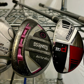 Wholesale Lot of 35 Golf Clubs - Left-Right-Handed - Fairway Woods and Hybrids-Next Round