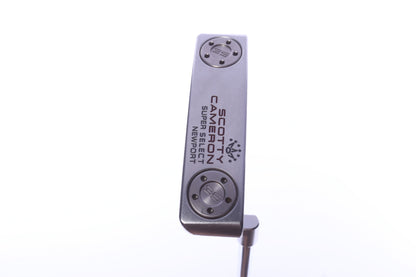 Used Titleist Scotty Cameron Super Select Newport Putter - Right-Handed - 34.5 in - Blade