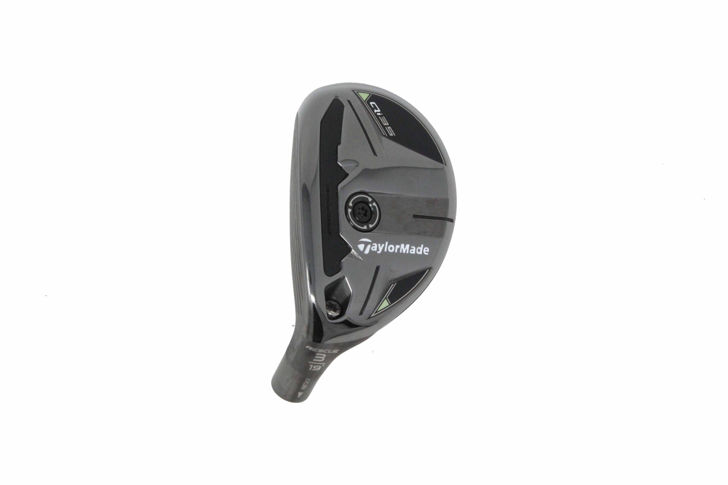 Used TaylorMade Qi35 Rescue 3H - HEAD ONLY - Left-Handed - 20 Degrees