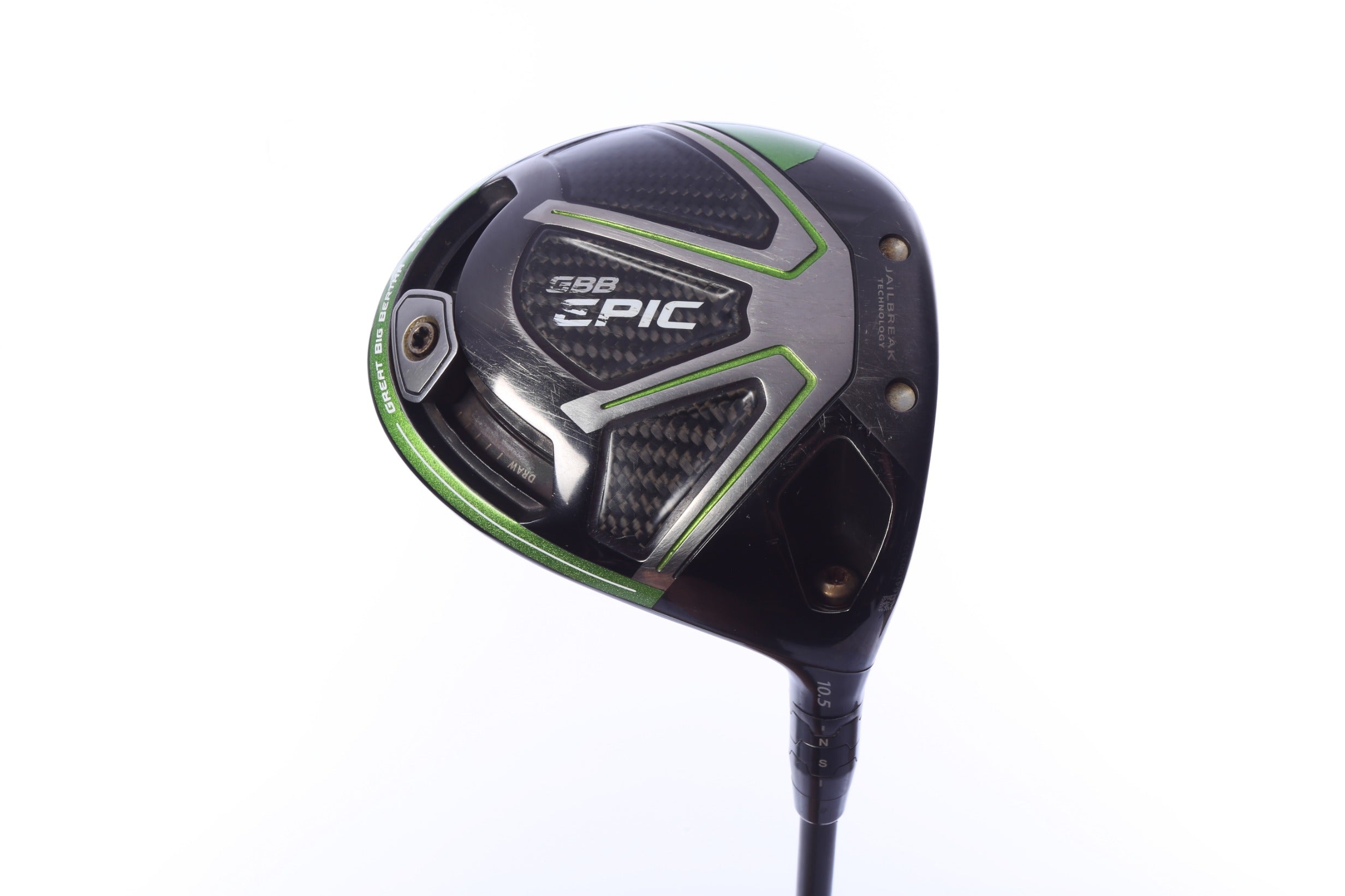Used Callaway GBB Epic Driver - 10.5 Degrees - Seniors Flex Mitsubishi Bassara - Right-Handed