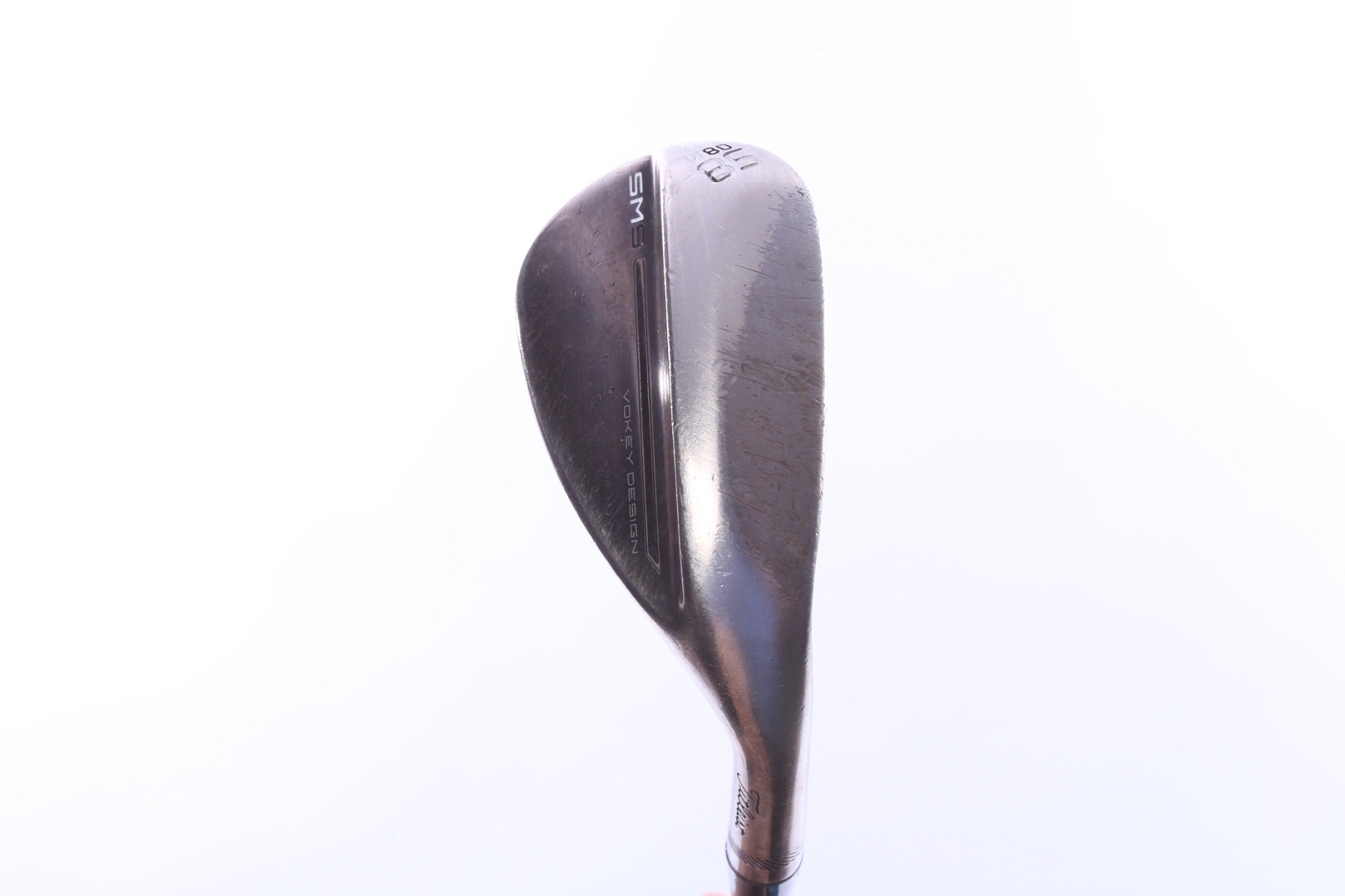 Used Titleist Vokey SM9 Brushed Steel Lob Wedge - Right-Handed - 58 Degrees - Wedge Flex-Next Round