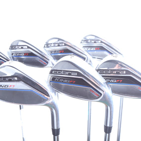 Used Cobra King F7 One Length Iron Set - Right-Handed - 5-GW - Stiff Flex-Next Round