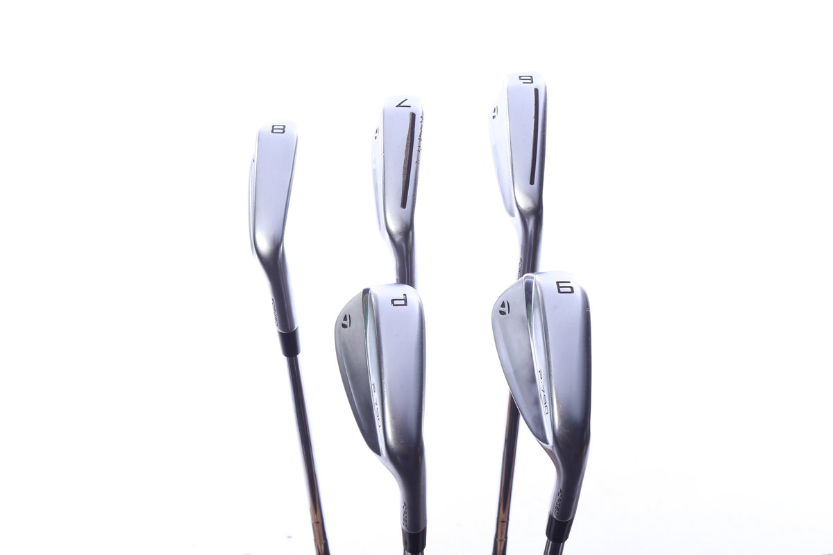 Used TaylorMade 2021 P790 Iron Set - Right-Handed - 6-PW - Stiff Flex