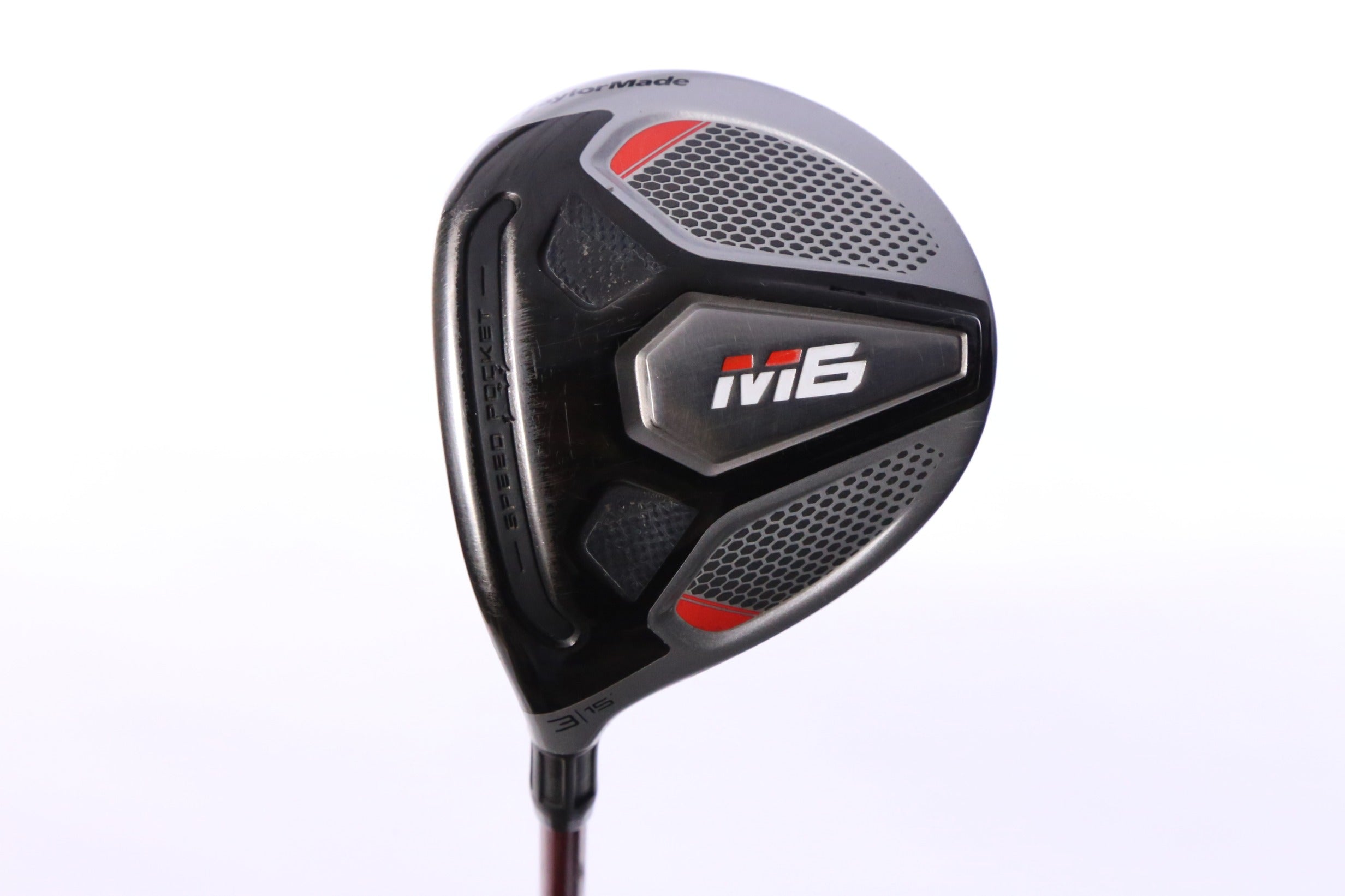 Used TaylorMade M6 3-Wood - Left-Handed - 15 Degrees - Regular Flex-Next Round