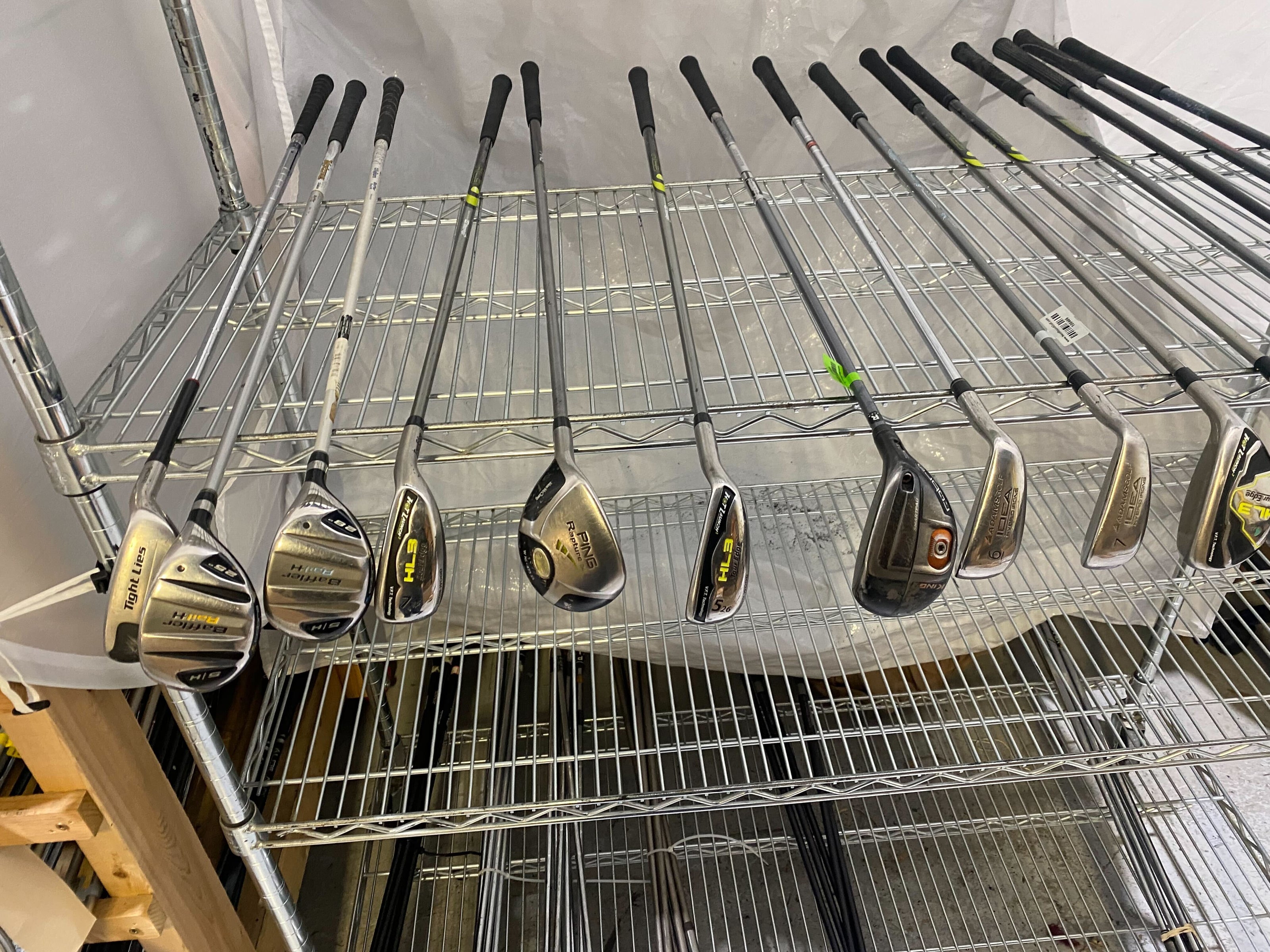 Wholesale Lot of 30 Golf Clubs - Assorted Hybrids-Next Round