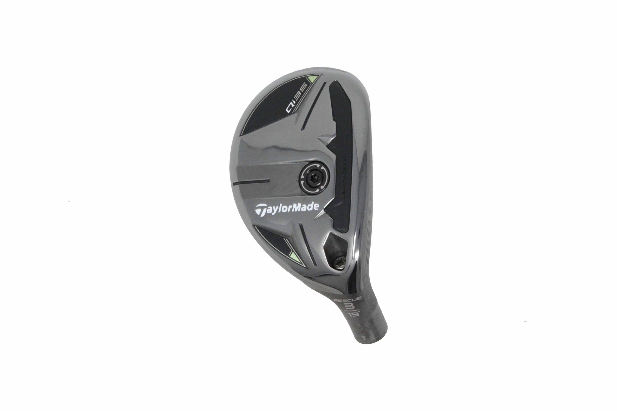 Used TaylorMade Qi35 Rescue 3H - HEAD ONLY - Right-Handed - 19 Degrees