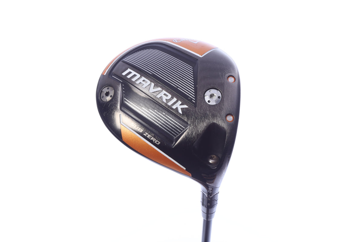Used Callaway Mavrik Sub Zero Driver - 9 Degrees - Stiff Flex Aldila Rogue 130 MSI - Right-Handed