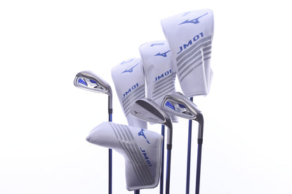 Used Mizuno JM01 140 Elite 7-Piece Junior Kids Set - Right-Handed - Driver, FW, HY, 7I, 9I, SW, Putter - Junior Flex-Next Round