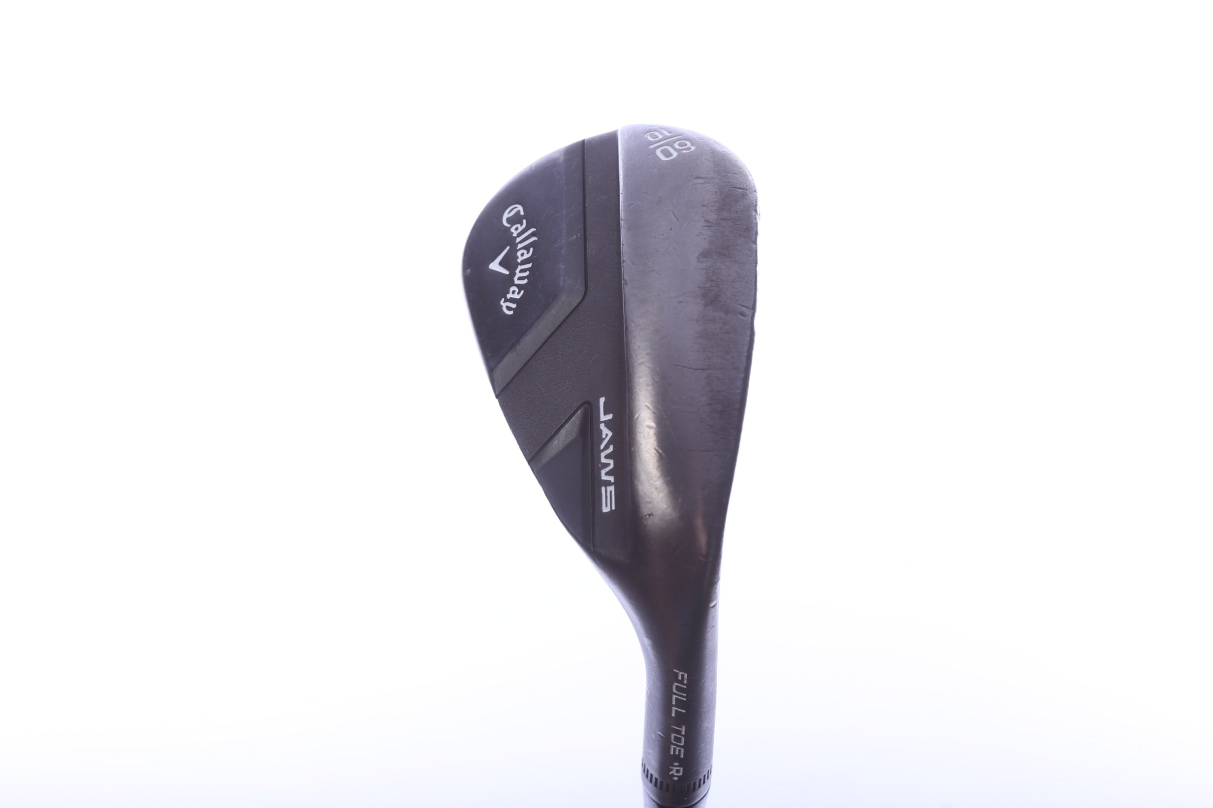 Used Callaway JAWS Full Toe Black Lob Wedge - Right-Handed - 60 Degrees - Wedge Flex