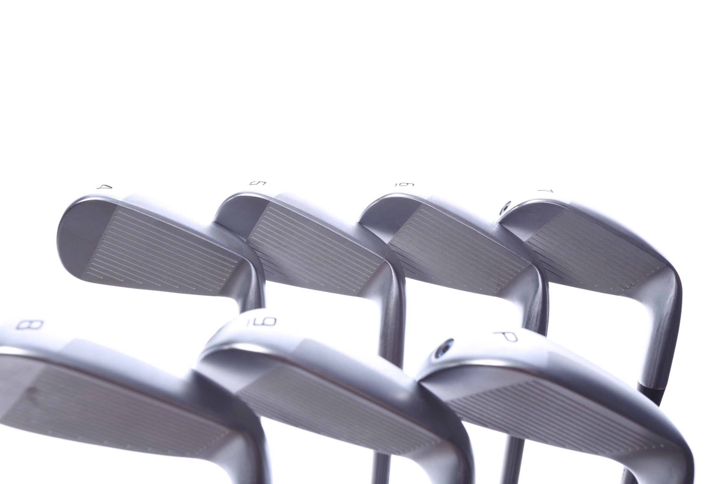 Used Cobra King Forged TEC One Length 2020 Iron Set - Left-Handed - 4-PW - Regular Flex-Next Round