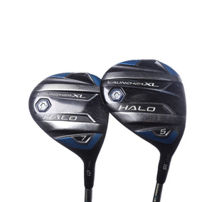 Used Cleveland Launcher XL Halo Wood Set - Right-Handed - 5W, 7W - Seniors Flex