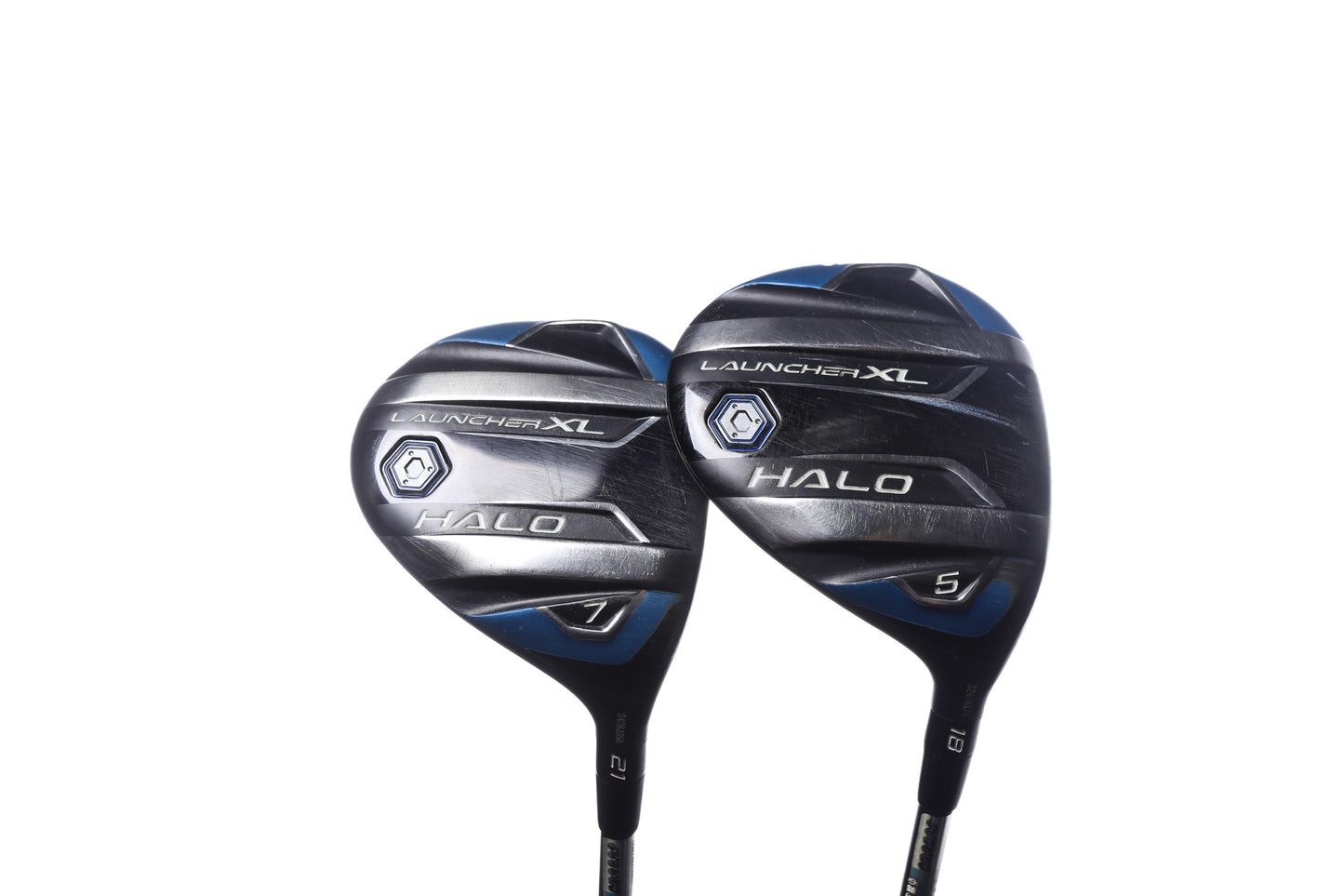 Used Cleveland Launcher XL Halo Wood Set - Right-Handed - 5W, 7W - Seniors Flex