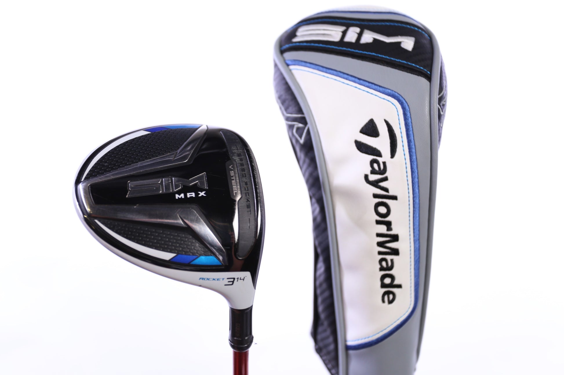 Used TaylorMade SIM MAX 3-Wood - Right-Handed - 14 Degrees - Extra Stiff Flex-Next Round