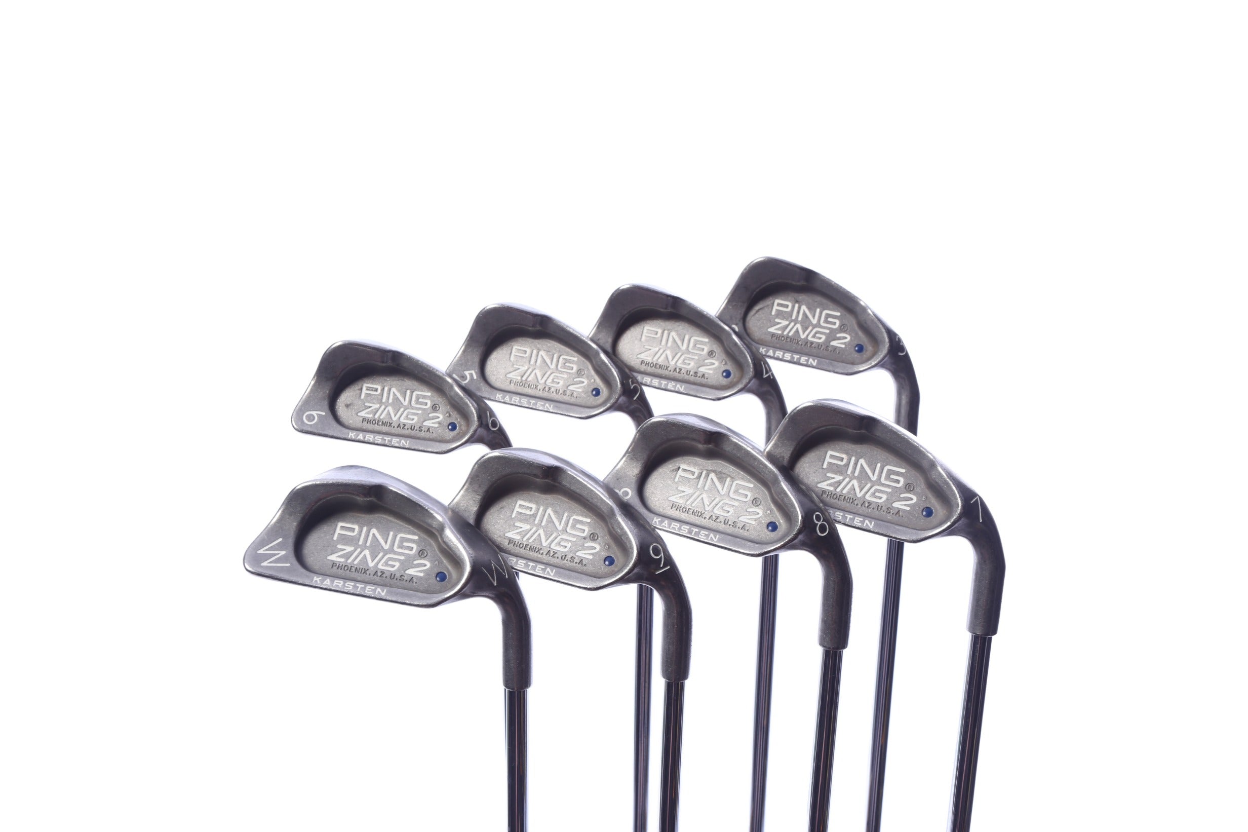 Used Ping Zing 2 Iron Set - Right-Handed - 3-PW - Stiff Flex