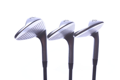 Used Ping s159 Chrome Wedge Set - Left-Handed - 52*, 56*, 60* - Soft Regular Flex