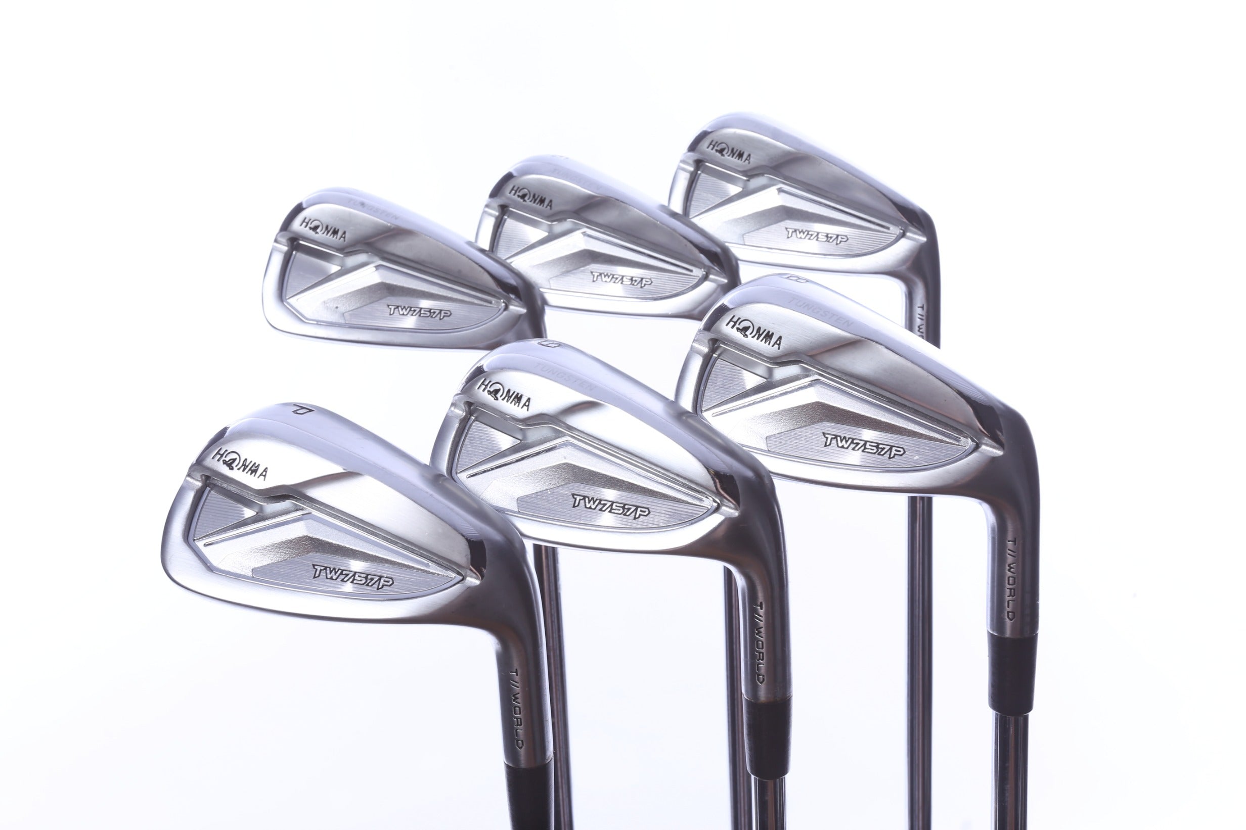 Used Honma TW757 P Iron Set - Right-Handed - 5-PW - Regular Flex-Next Round