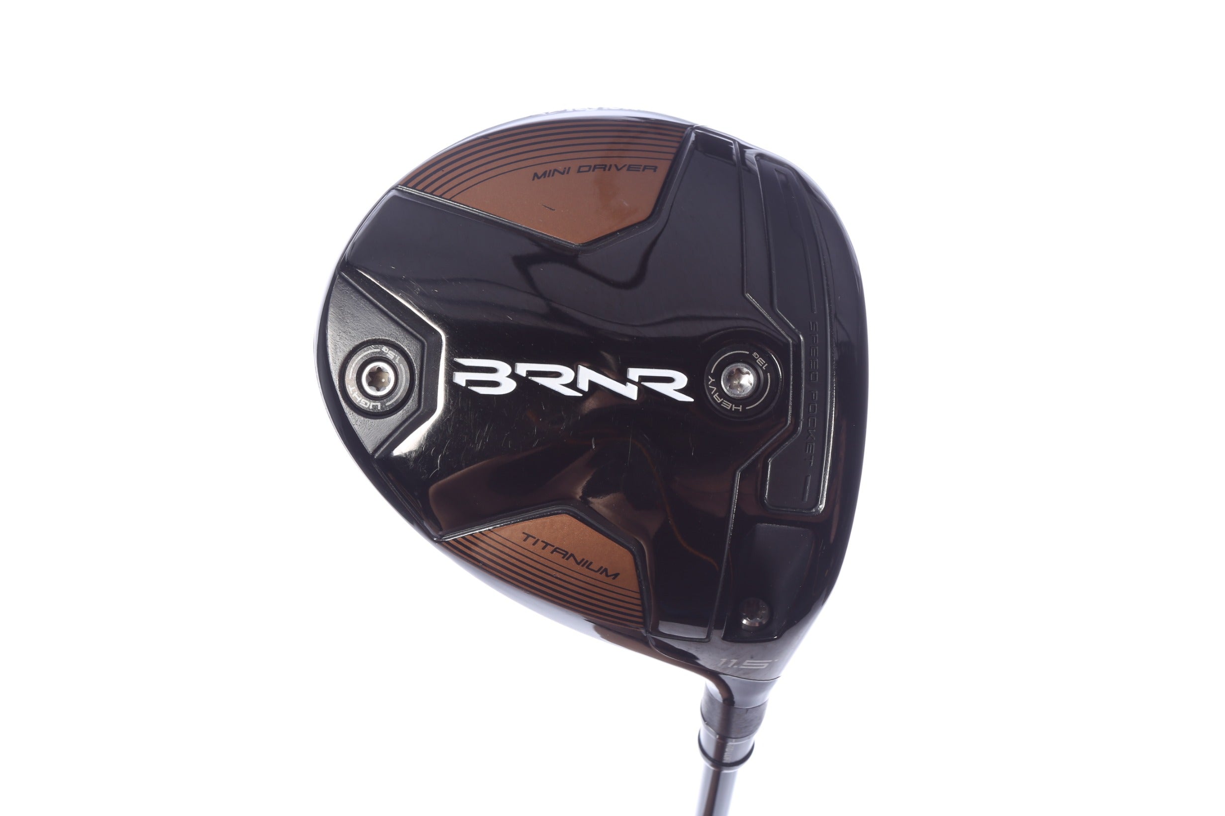 Used TaylorMade BRNR Mini Driver - 11.5 Degrees - Stiff Flex Mitsubishi Tensei Blue AV Series - Right-Handed