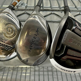 Wholesale Lot of 30 Golf Clubs - Assorted Drivers and Fairway Woods-Next Round