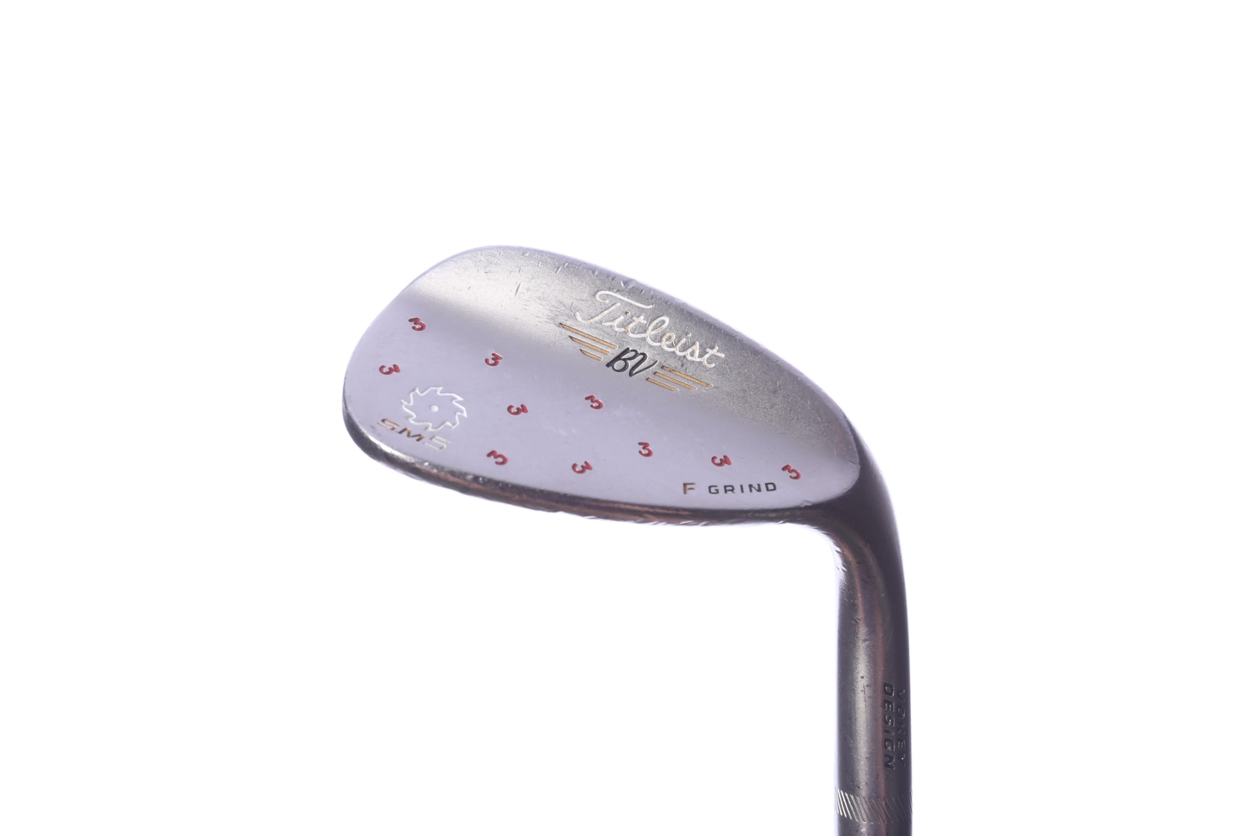 Used Titleist Vokey SM5 Gold Nickel Sand Wedge - Right-Handed - 56 Degrees - Wedge Flex