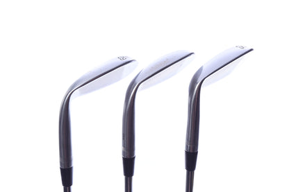 Used Titleist Vokey SM9 Tour Chrome Wedge Set - Right-Handed - 50*, 56*, 60* - Wedge Flex-Next Round