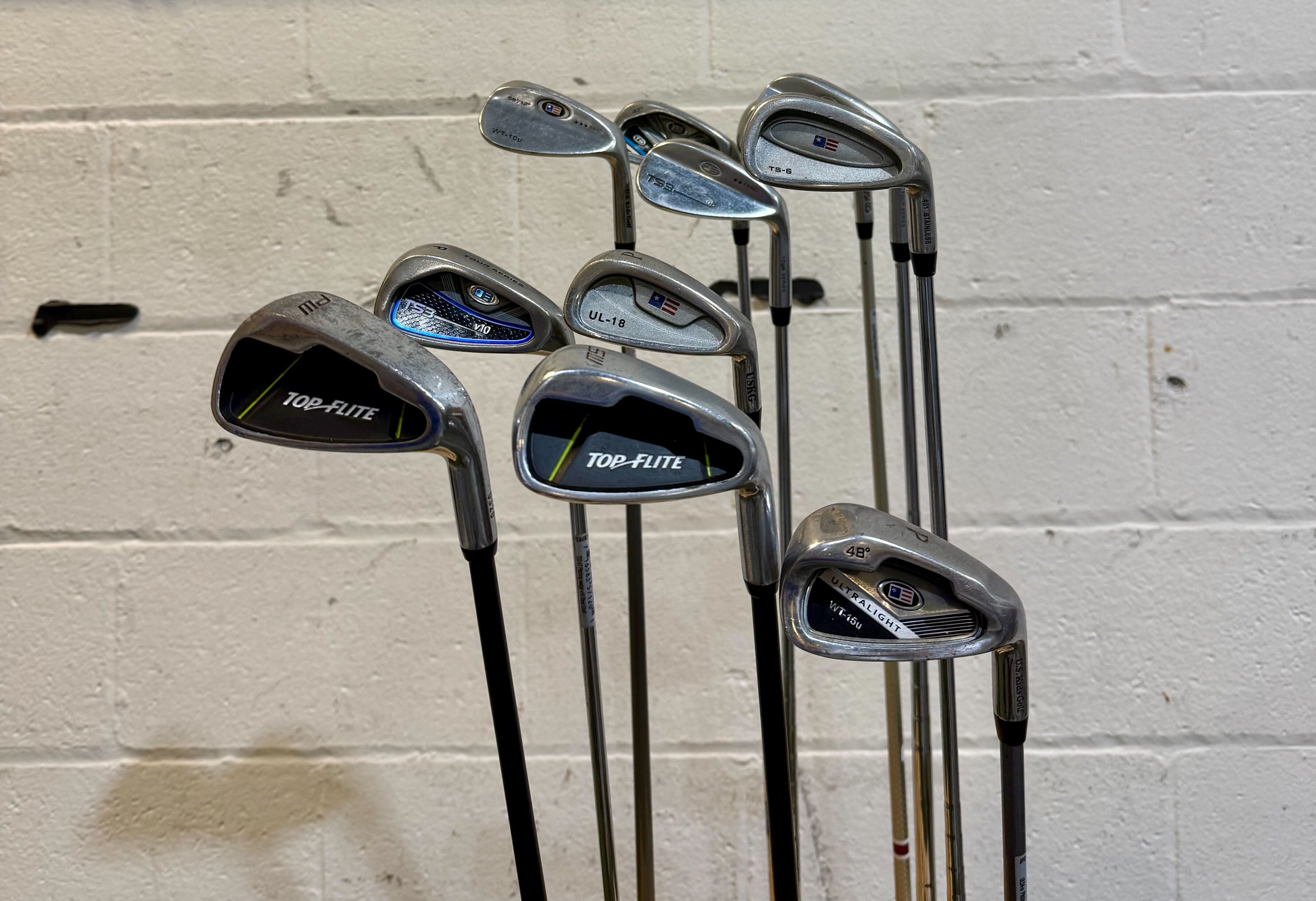 Wholesale Lot of 35 Golf Clubs - Assorted Wedges - Youth Flexes