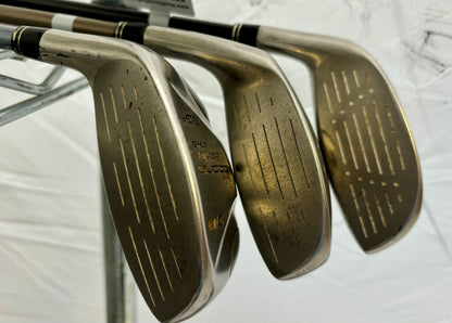 Wholesale Lot of 40 Golf Clubs - TaylorMade Woods and Cobra Baffler Hybrids-Next Round