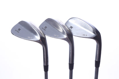 Used Miura Milled Tour Wedge Set - Right-Handed - 50*, 54*, 60* - Wedge Flex-Next Round