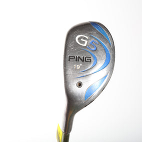 Used Ping G5 3H Hybrid - Left-Handed - 19 Degrees - Stiff Flex-Next Round