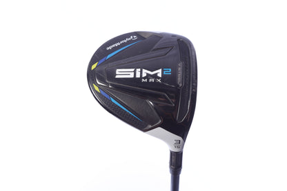 Used TaylorMade SIM2 MAX 3-Wood - Right-Handed - 15 Degrees - Regular Flex
